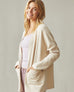 Women's French Terry Cardigan - Cotton